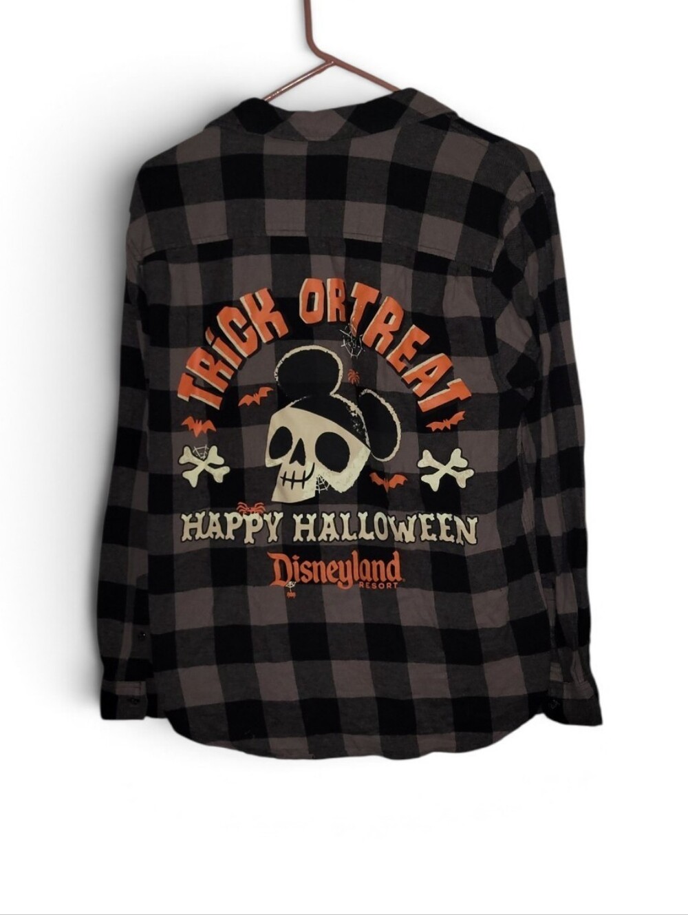 Disney Parks Trick Or Treat Halloween Flannel